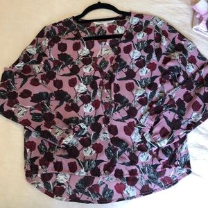 Cupcakes & Cashmere floral blouse from Nordstrom